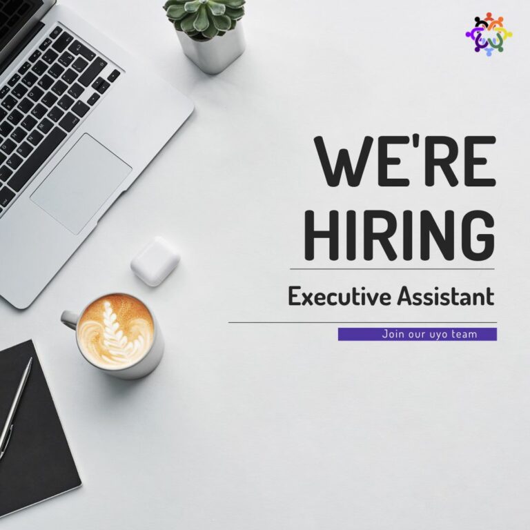 We are hiring: Executive Assistant.