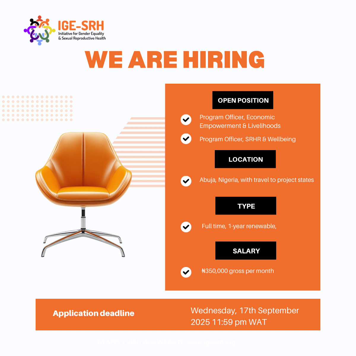 Call for Applications: Program Officer 