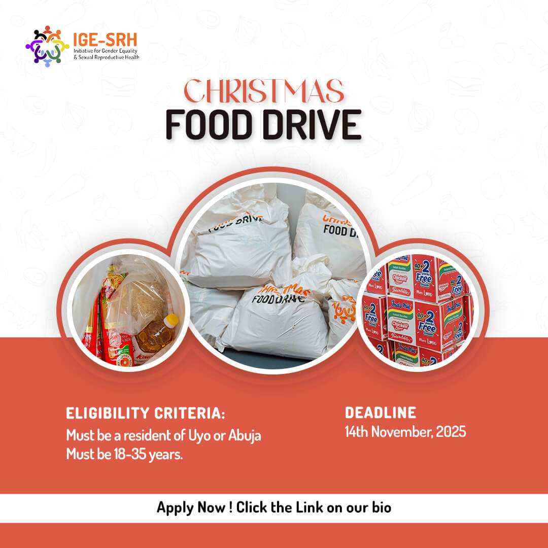 IGE-SRH Food Drive 2025